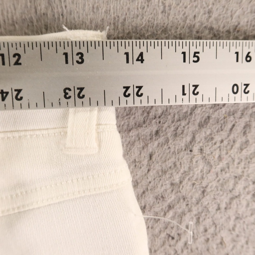 Betabrand Pants Womens XS Petite White Cotton Blend Yoga Denim - Picture 9 of 11
